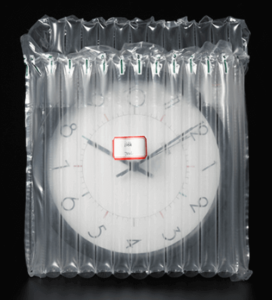 air column bags protect clock, inflatable air packaging, inflatable air packaging, inflatable air packaging