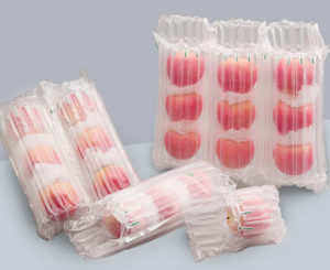air column cushion bag protect apples, air column wrap, air column bag, inflatable air column bag