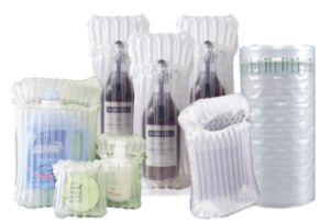 inflatable air column bag, air cushion bag, air column bags, air tube bag, inflatable air packaging