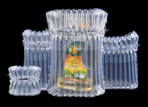 Toyvian 10 PZ Borsa Protettore per Bottiglie Gonfiabile Aria Imballaggio con Pompa 