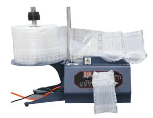 air column bags inflated by air cushion machine