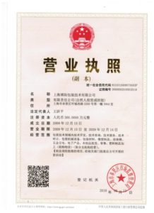 ISO certificate for Air Bags Packaging