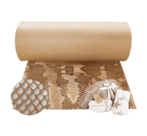 CRAFTFORCE Honeycomb Packing Paper, 12x 115' Brown Honeycomb Cushion  Wrapping Paper Roll, Sustainable Alternative to Bubble Wrap for Moving,  Shipping