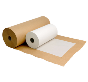 Honeycomb packing paper is light in weight and packaged in rolls