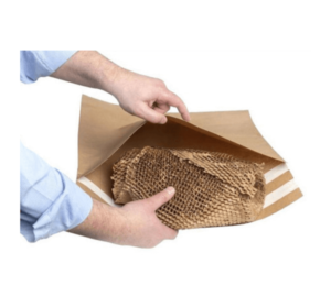 honeycomb cushioning wrap used for envelope, paper cushion packaging, perforated packing paper, honeycomb kraft paper
