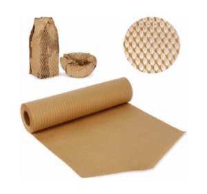 Honeycomb cushioning wrap is made of pure wood pulp, which can be recycled and reused to reduce your packaging costs