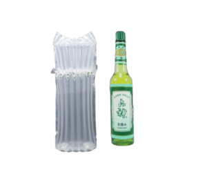 bubble wrap for bottles, inflatable bottle protector, air pack bottle packaging, inflatable air packaging bag