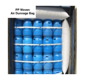 industrial dunnage bags, air dunnage bags, shipping container airbags