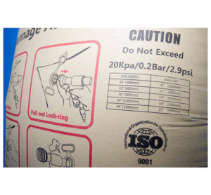 ISO9001 of dunnage bags