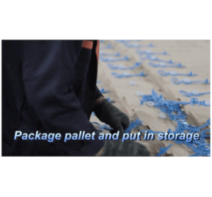Packaging Pallet and Put in Storage